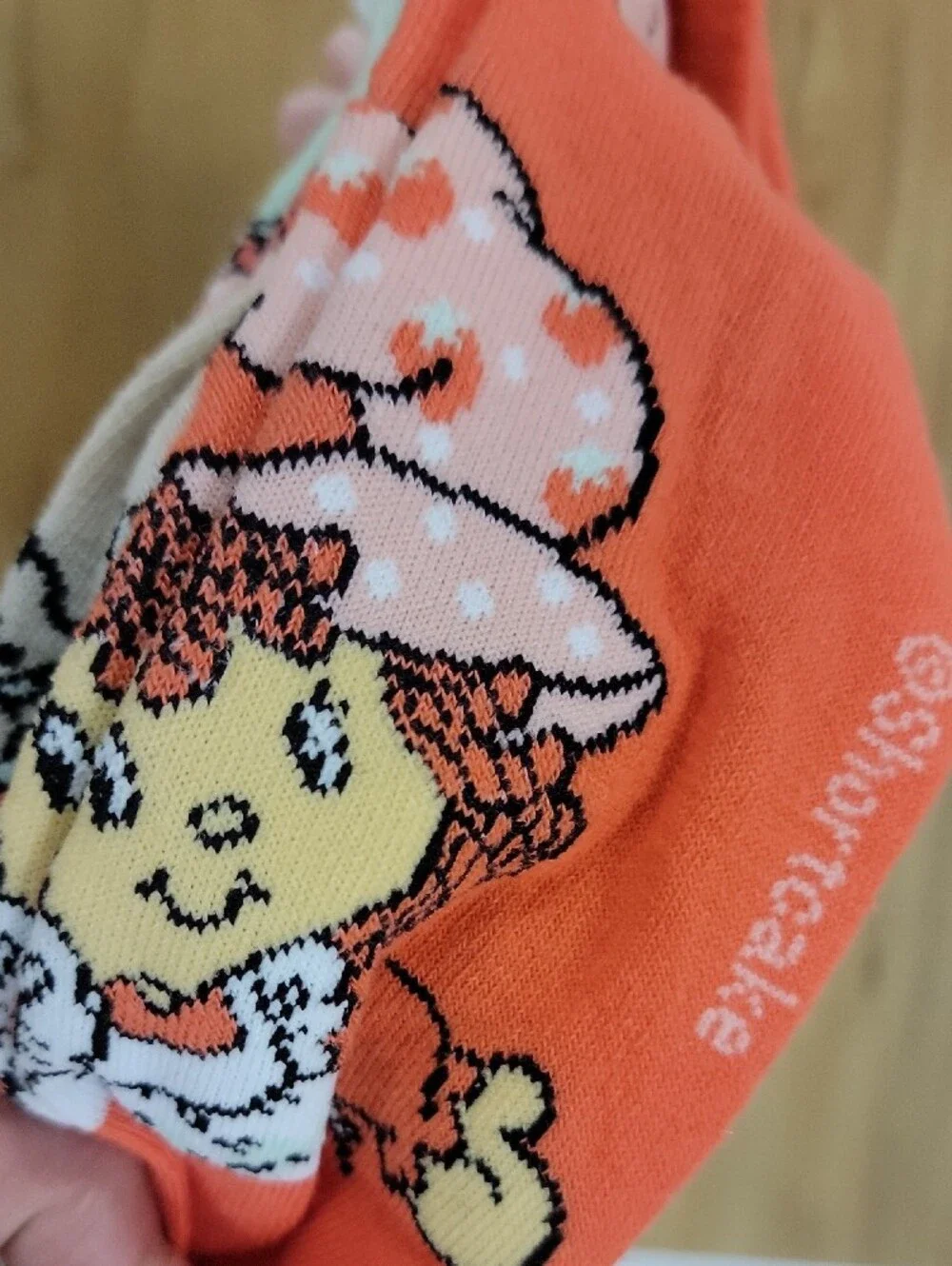 Girls Strawberry Shortcake No-Show Footies - Pink/Mint/Coral/White (5 Pack)